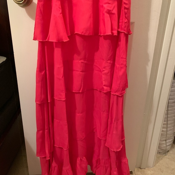 Frill cold shoulder maxi dress NEW - Picture 8 of 8